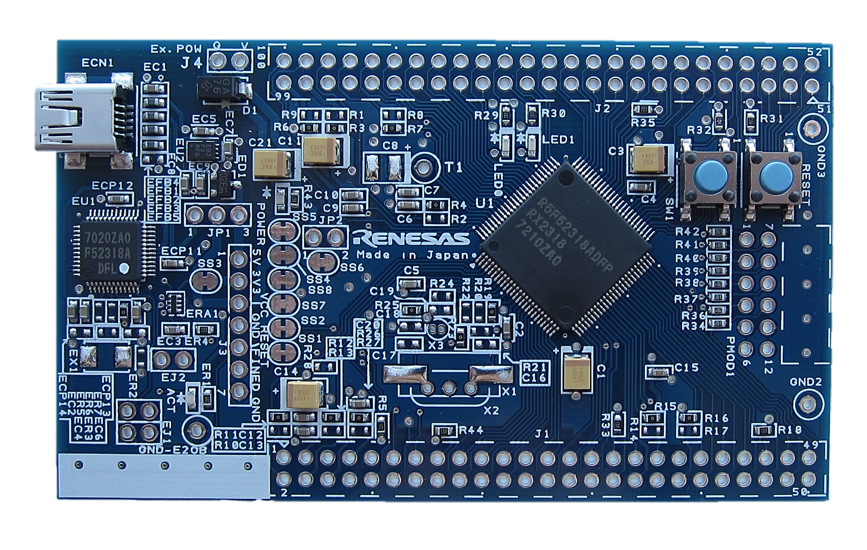 RTK5RX2310C00000BR - Target Board for RX231 | Renesas